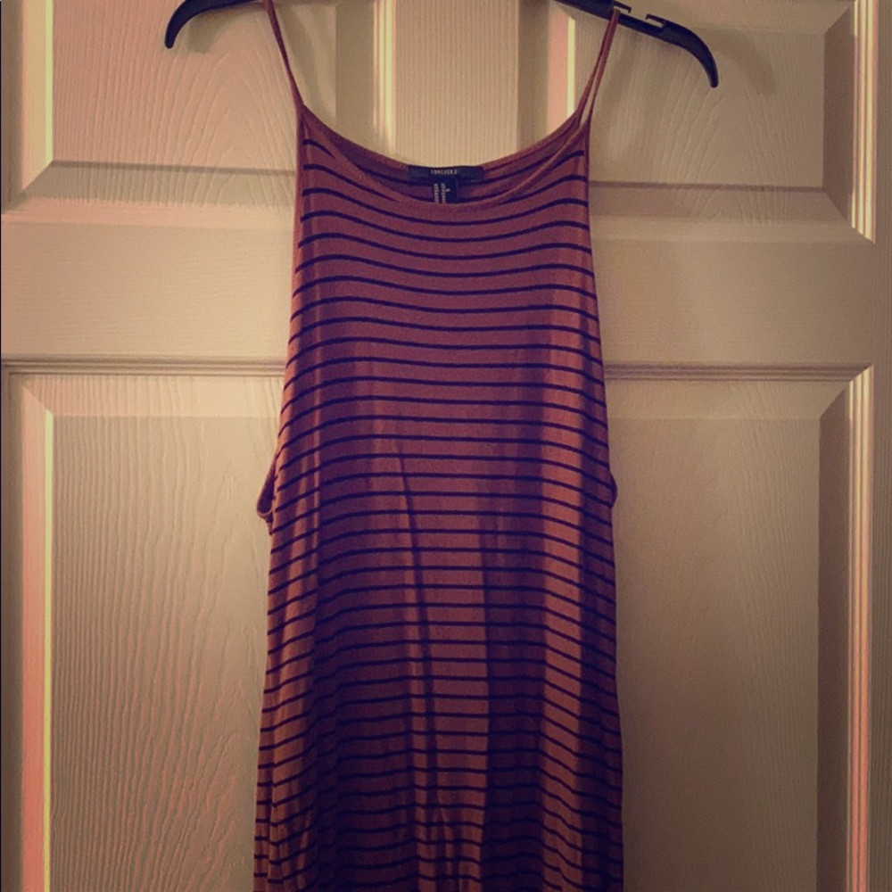 Forever 21 Maxi Striped Dress